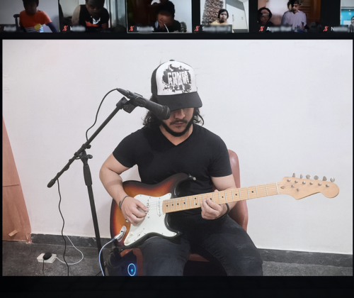 Music and rhythm during covid lockdown